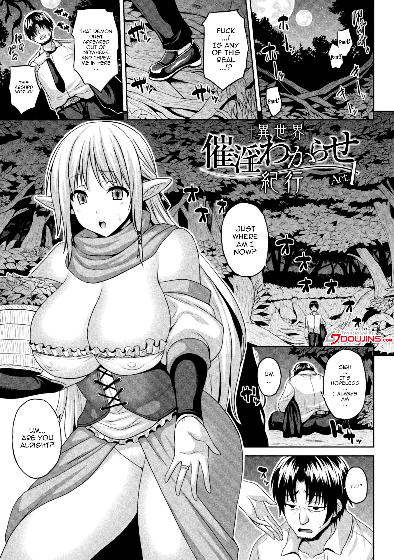 Hentai Manga Comic-Another World Aphrodisiac Travelogue-Chapter 1-2-3